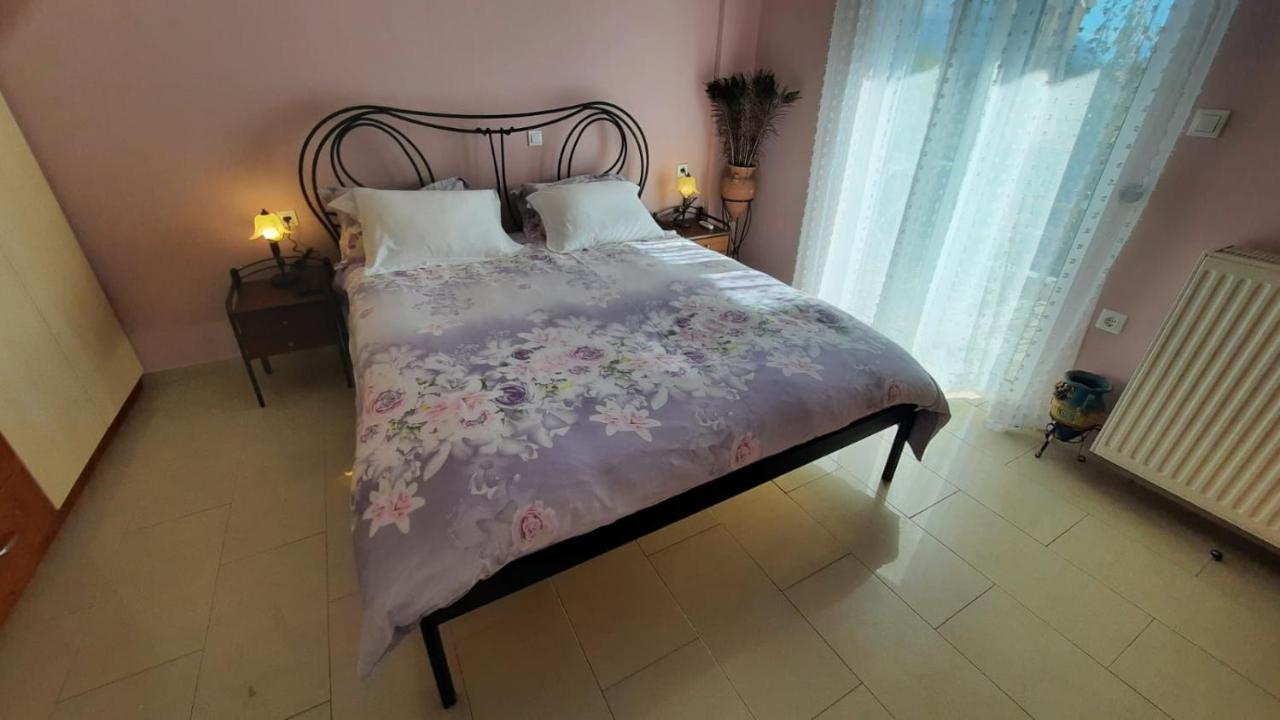 Ioannis - Room With Balcony Near Limnopula Gavrolimni Bagian luar foto